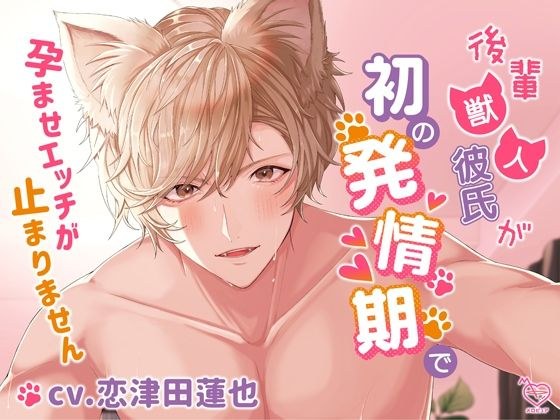 後輩獣人彼氏が初の発情期で孕ませエッチが止まりません メイン画像