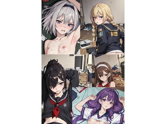 【AI作品】messy room collection vol.4 メイン画像