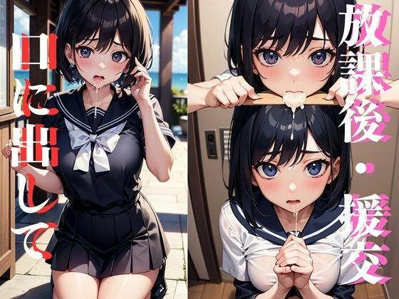 放課後・援交 口に出して メイン画像