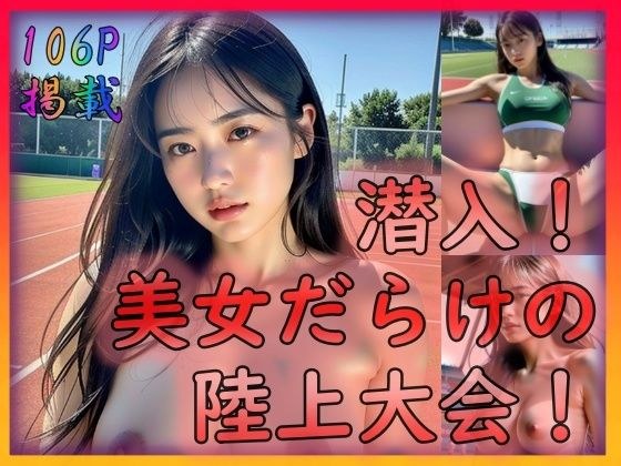 美女だらけの陸上大会！ メイン画像