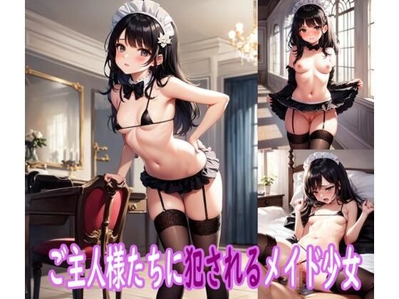 ご主人様たちに犯●れるメイド少女 メイン画像