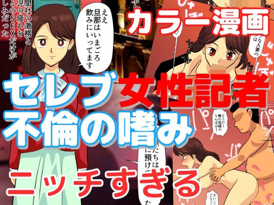 セレブ女性記者不倫の嗜み メイン画像