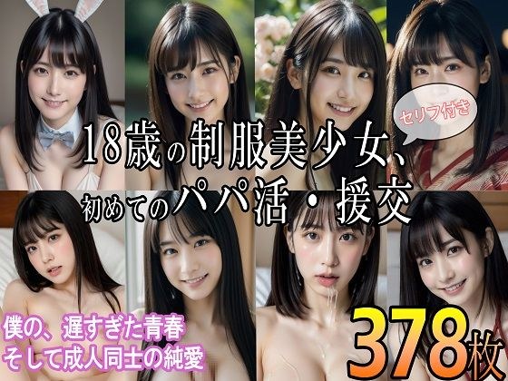18歳の制服美少女、初めてのパパ活・援交 〜僕の、遅すぎた青春 そして成人同士の純愛〜 メイン画像