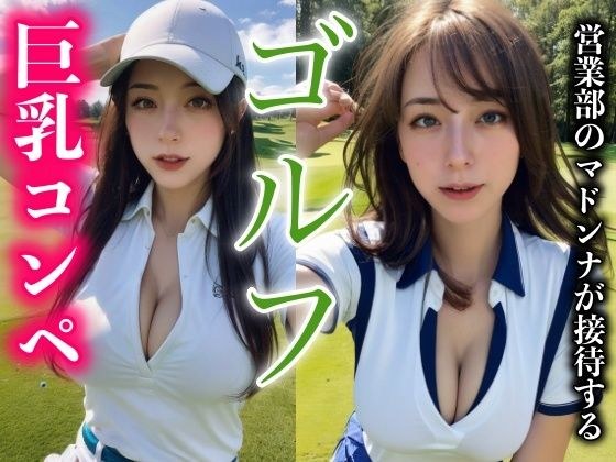 新卒営業ゴルフコンペ！超マドンナ巨乳美女とえちえち接待に上司も感動 メイン画像