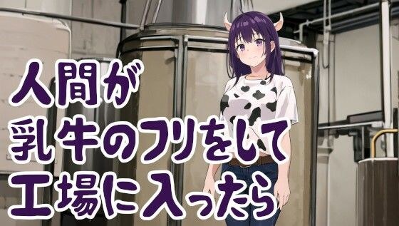 人間が乳牛のフリをして工場に入ったら メイン画像