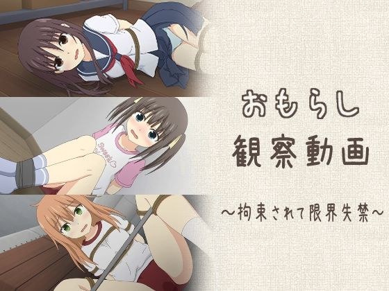 おもらし観察動画〜拘束されて限界失禁〜 メイン画像
