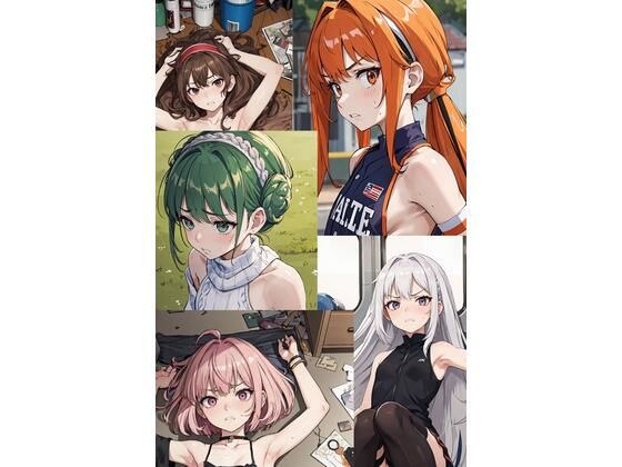 【AI作品】armpit collection vol.4 メイン画像