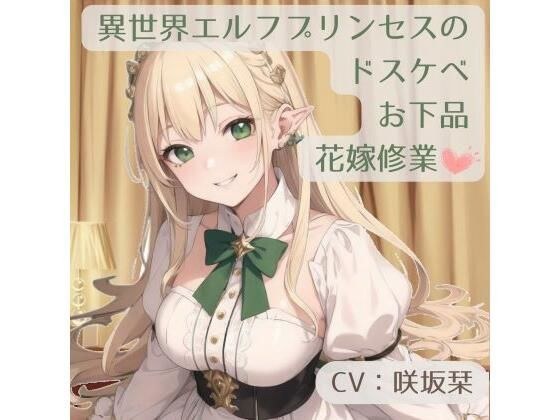 異世界エルフプリンセスのドスケベお下品花嫁修業 メイン画像