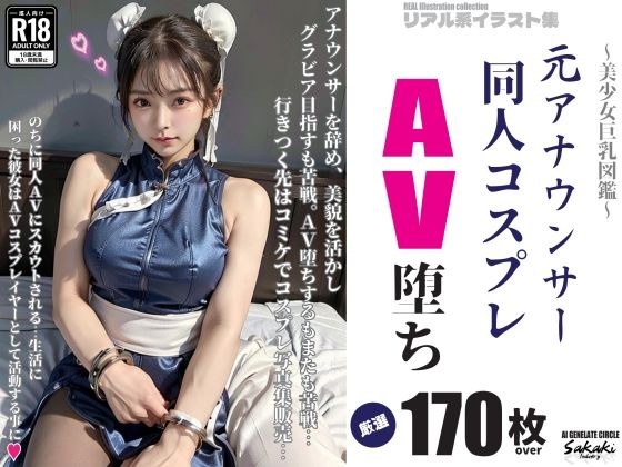 元アナウンサー同人コスプレAV堕ち メイン画像