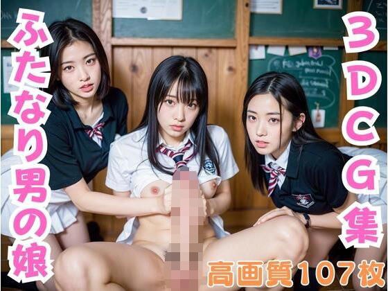 ふたなり男の娘3DCG集 メイン画像