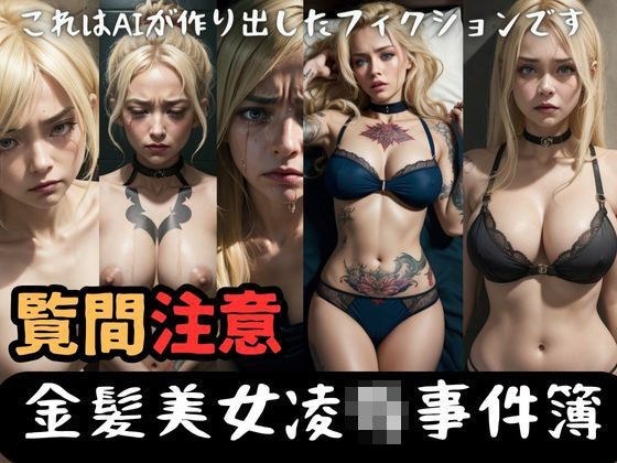 Blonde beauty Ryo Case Files: A slightly dangerous AI blonde beauty photo collection