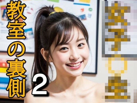 女子〇生 教室の裏側2 メイン画像