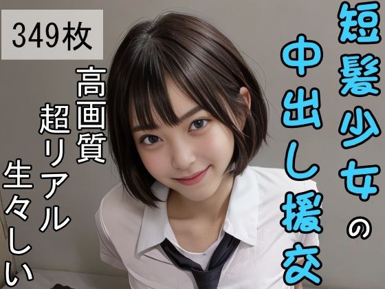 短髪少女の中出し援交 メイン画像