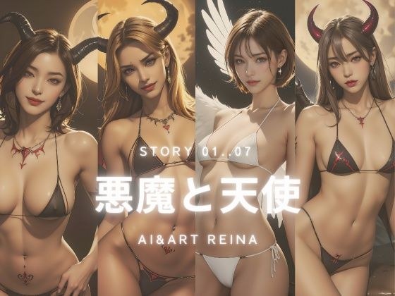 Devils and Angels (Halloween Special 01-07) Reina, Kasumi, Haruka, Satsuki, Aoi, Naomi メイン画像