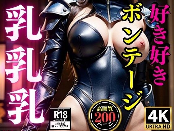 200 attractive people with bondage breasts and pies メイン画像