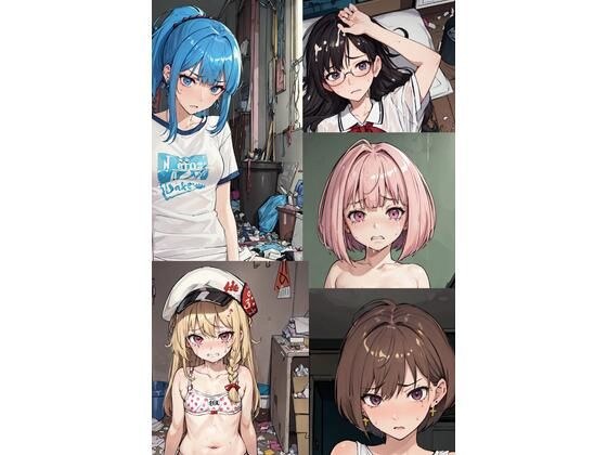 【AI作品】messy room collection vol.6 メイン画像