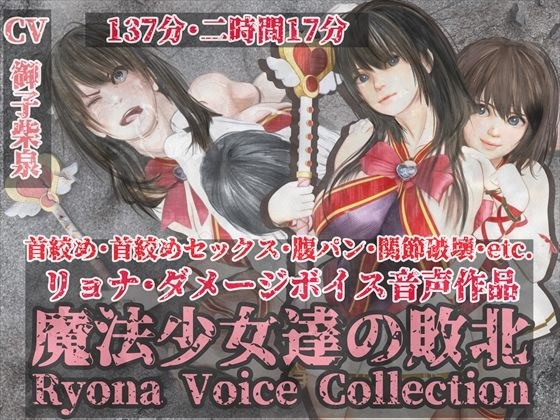 魔法少女達の敗北//リョナボイス・コレクション/首絞め・首絞めセックス・腹パンetc. メイン画像