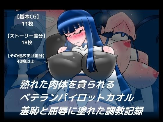A training record filled with shame and humiliation of veteran pilot Kaoru whose ripe body is devoured. メイン画像