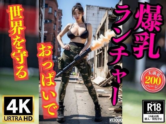 爆乳ランチャーおっぱいで世界を守る勇敢な200人 メイン画像