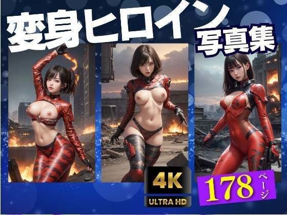 戦う変身ヒロインのグラビア集 メイン画像