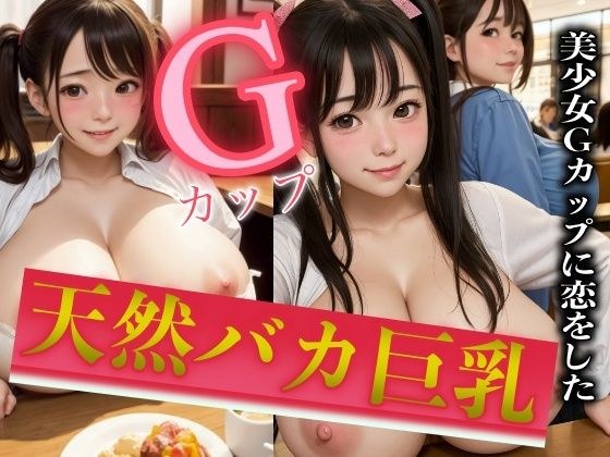 Natural stupid big breasts G cup! DX in love with a beautiful girl メイン画像