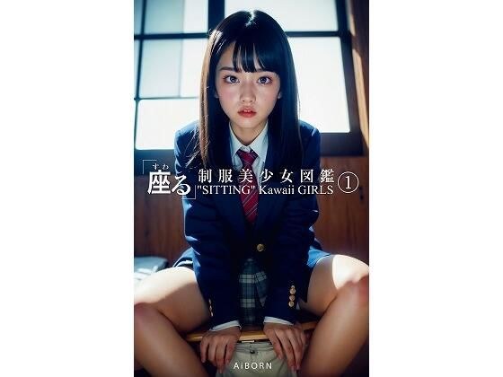 妄想写真館―「座る」制服美少女図鑑 1 ― メイン画像