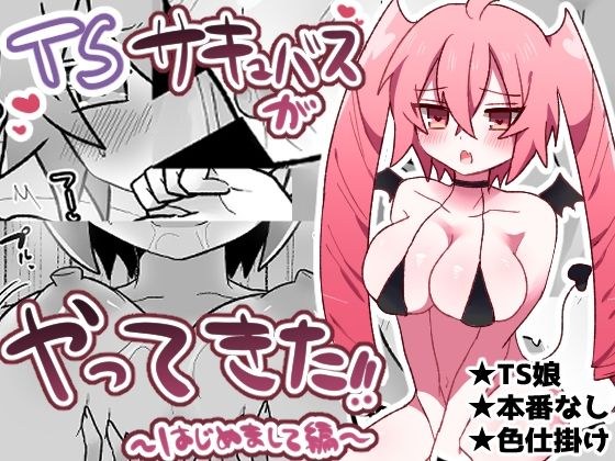 TSサキュバスがやってきた！！〜はじめまして編〜 メイン画像