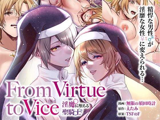 From Virtue to Vice 〜淫魔♀に堕ちる聖騎士♂〜 メイン画像