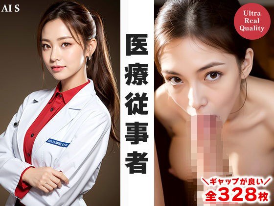 [Total 328 photos] "Medical workers" hidden charm -The ultimate beauties drawn with AI- メイン画像