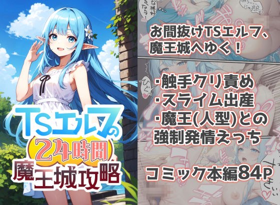 TSエルフの24時間魔王城攻略 メイン画像