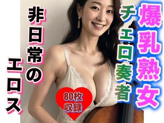 爆乳熟女 チェロ奏者 非日常のエロス メイン画像