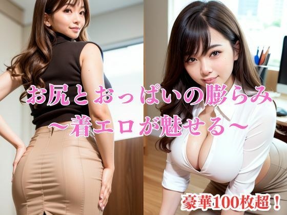 The bulge of the buttocks and breasts ~ the erotic wear is attractive ~ メイン画像