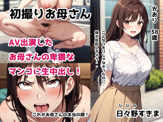 初撮りお母さん AV出演したお母さんの卑猥なマンコに生中出し メイン画像