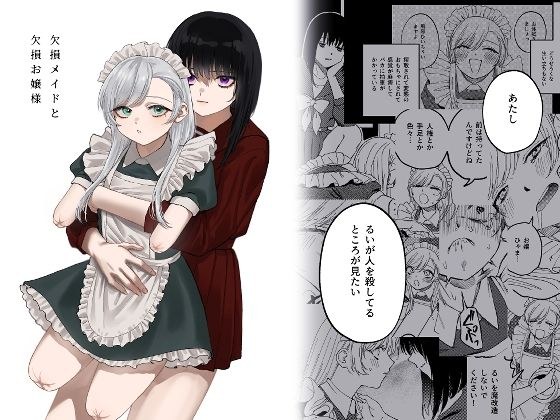欠損メイドと欠損お嬢様 メイン画像