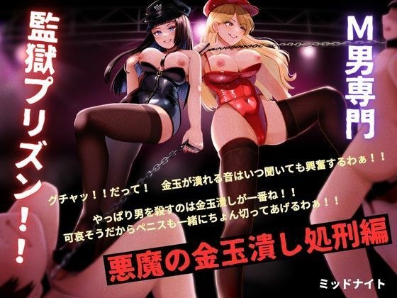 M男専門 監獄プリズン！！ 悪魔の金玉潰し処刑編 メイン画像