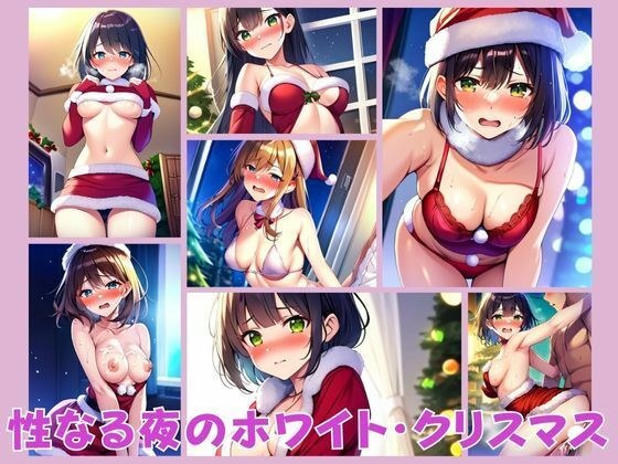 性なる夜のホワイト・クリスマス 職場のOLにサンタコスをさせてみた【500枚】サンタクロース・コスプレ・生中出し メイン画像
