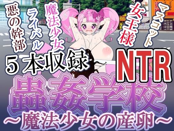 魔法少女の産卵 蟲姦 NTR メイン画像