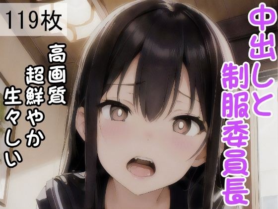 中出しと制服委員長 メイン画像