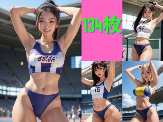 Collection of armpit-showing poses of beautiful land-based women メイン画像