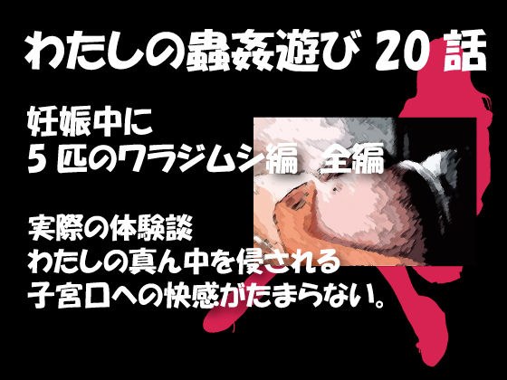 私の蟲姦遊び 20 話 妊娠中に5匹のワラジムシ編 メイン画像