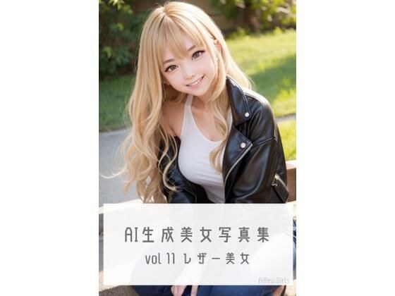 AI-generated beauty photo collection vol11 Leather beauty メイン画像