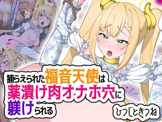 捕らえられた福音天使は薬漬け肉オナホ穴に躾けられる メイン画像