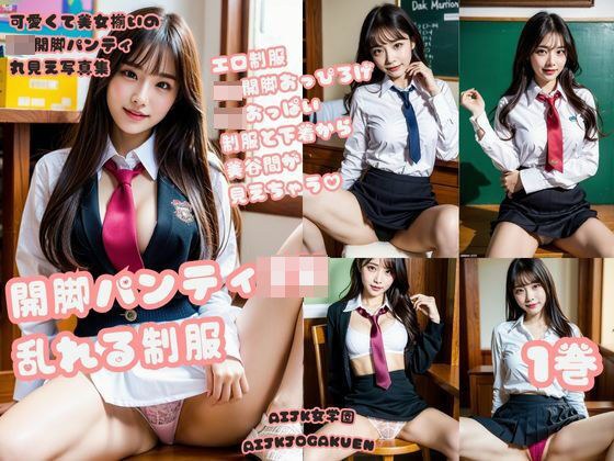 可愛くて美女揃いのJK開脚パンティ丸見え写真集 1巻 メイン画像