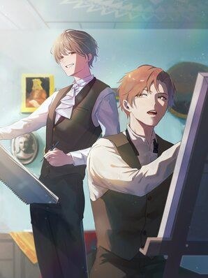 孔雀と泥ひばり メイン画像