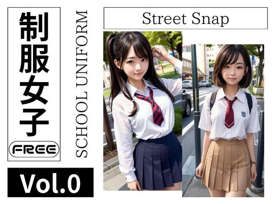 [Free] I took street snapshots of girls in uniform. Vol.0 メイン画像