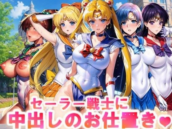【フルカラー】セーラー戦士に中出しのお仕置きっ♪ メイン画像