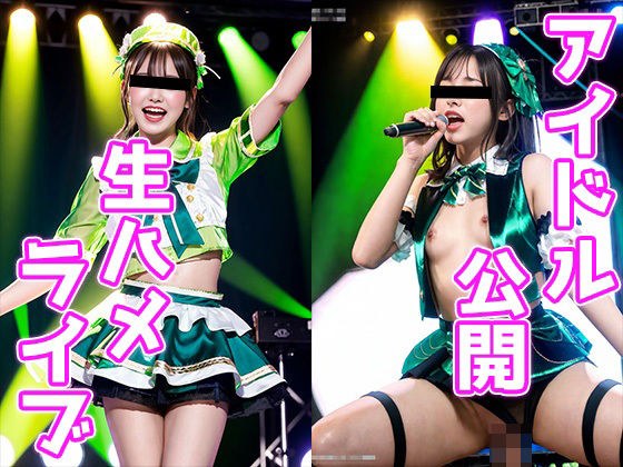 アイドルたちの裏生ハメライブ？？ メイン画像