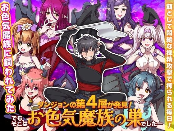 ダンジョンの第4層が発見！でもそこはお色気魔族の巣でした… メイン画像