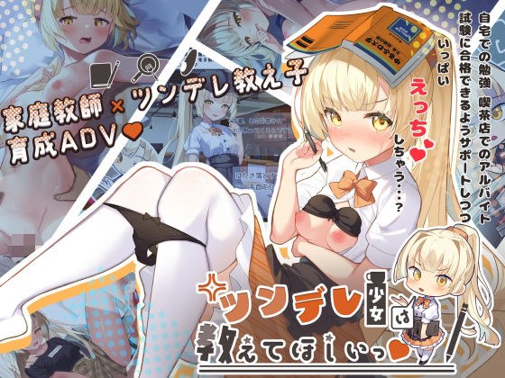 ツンデレ少女は教えてほしいっ メイン画像