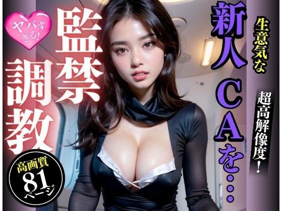 生意気な新人CAにえっちなお仕置き メイン画像
